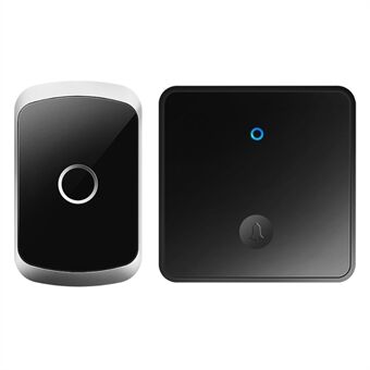 CACAZI FA50 Home Smart Wireless Doorbell Set Transmitter / Receiver Self-Powered Doorbell (86 Large Button)