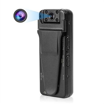 V8 HD 1080P Night Vision Motion Detection Mini Camera Portable Video Recorder with Back Clip