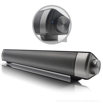 SOUNDBAR CE0150 2.0 Channel USB MP3 Player Bluetooth Speaker Wireless TV Subwoofer - Black