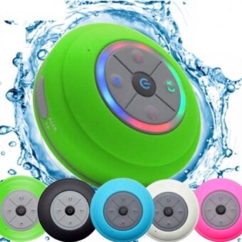 Mini Bluetooth Portable Waterproof Wireless Hands-free Speakers with LED Light Subwoofer