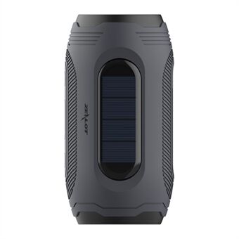 ZEALOT A4 Portable Wireless Bluetooth 5.0 Speaker Solar Charging Outdoor IPX5 Waterproof Music Subwoofer with Microphone