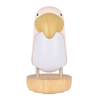 Toucan Bird Bluetooth Speaker Night Light Stepless Dimming LED Breathing Light Table Lamp