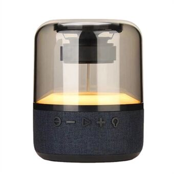 Portable 20W Transparent Wireless Bluetooth Speaker RGB Light Design Stereo Music Subwoofer
