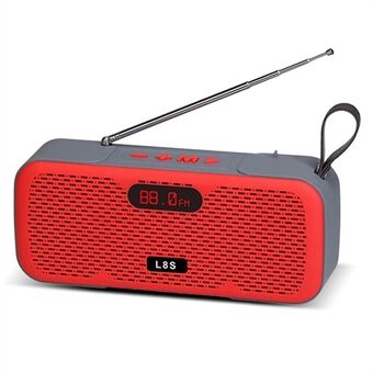 L8S Bluetooth Speaker Wireless Portable Mini Dual-Speaker Outdoor Sound Amp Subwoofer FM Radio Support TF Card/U Disk