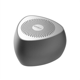 KIVEE KV-MW11 Mini Heart Shape Bluetooth 5.0 Speaker Portable Wireless Calling Music Metal Subwoofer