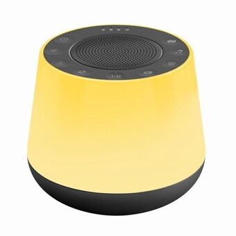 Creative Wireless Bluetooth Speaker White Noise Sleep Aid Device Intelligent Touch Control LED Colorful Night Light Cordless Speaker