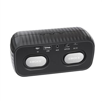 CBOKE BS-175 Portable Wireless BT Speaker FM Radio Rechargeable Loudspeaker Support TF Card/U Disk/AUX Input