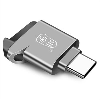 KAWAU C271 USB 2.0 Type-C 480Mbps TF Card Reader Laptop Tablet Phone Memory Card Reader