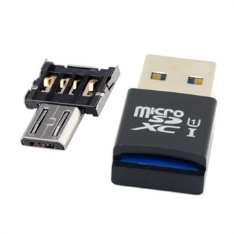 5Gbps High Speed USB 3.0 to Micro SD SDXC TF Card Reader with Micro USB 5Pin OTG Adapter