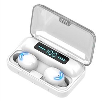 F9-6 Wireless Headphones Bluetooth 5.0 Earphones Smart Touch LED Display TWS Stereo Headsets with Mic