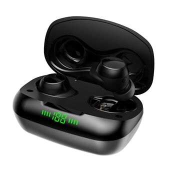 TWS-24 Wireless Bluetooth Earbuds Touch Control In-ear Earphone with LED Battery Display