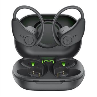 BLUEDIO S6 TWS Sports Earbuds True Wireless Stereo Headphones Bluetooth Headset with Battery Display