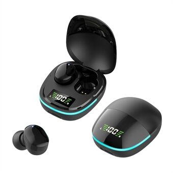 G9S Bluetooth 5.1 Wireless Earphones Digital Display TWS Touch Waterproof Music Gaming Headsets with LED Breathing Light