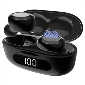 M4 TWS Wireless Bluetooth 5.1 Earphone Earbuds Waterproof Digital Display HiFi Music Calling In-ear Headset