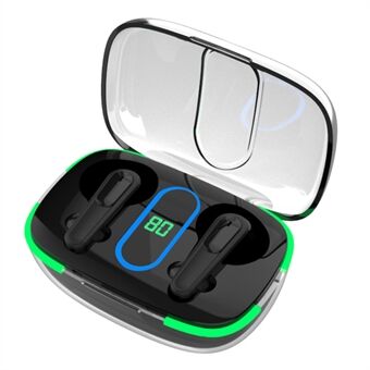 PRO70 TWS Bluetooth Earphone Waterproof Stereo Music Calling Wireless Headset with Breathing Light