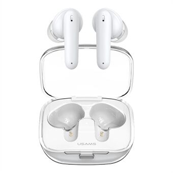 USAMS BE16 BE Series Transparent TWS Headset Wireless Bluetooth 5.3 Earbuds Lightweight In-Ear Headphones