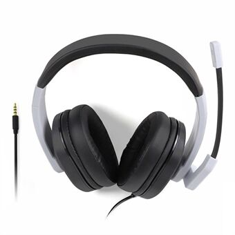 DOBE TY-1802 3.5mm Gaming Headset Wired Stereo Headphones Noise-canceling Earphone with Mic Soft Earmuffs for PS5/PS4/Xbox One/360/Switch/PC