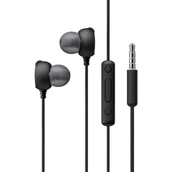 KIVEE KV-MT77 Stereo Sound In-ear Headphones 3.5mm Jack 1.2m Wired Earphones for Cellphone / Computer / MP3