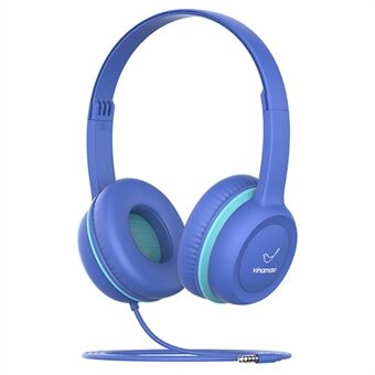 VINAMASS A63 Wired Kids Headphone Retractable Headband HiFi Music 85db Children Headset