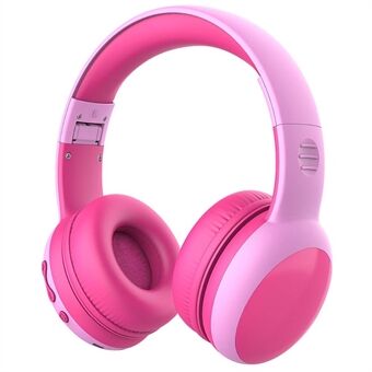 GORSUN GS-E61 Kids Over-ear Bluetooth Headphone Foldable Earphone Children Music 3.5mm AUX Headset with Detachable Cat Ears Decor