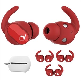 AHASTYLE PT172 3 Pairs Ear Hook Cover Anti-Lost Bluetooth Earphone Accessories Compatible with Beats Studio Buds