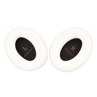 1 Pair Silicone Earpad for Sennheiser MOMENTUM 4 Wireless Bluetooth Headphone Soft Cushion