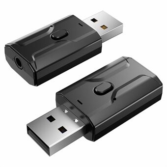 T-02 USB Bluetooth Audio Adapter Handsfree Call Bluetooth 5.0 Receiver Transmitter