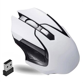 Q46 Wireless Gaming Mouse 1000DPI / 1200DPI / 1600DPI 3-Speed Adjustable Portable Mice Laptops Cordless Mouse for Home, Office