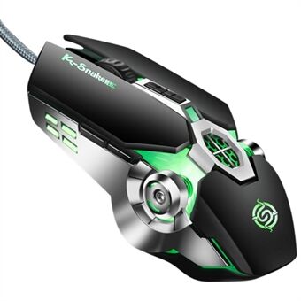 Q7 RGB Gaming Mouse USB Wired 4000 DPI Mechanical Mouse Ergonomic Gamer Computer Mouse for PC Laptop Computer