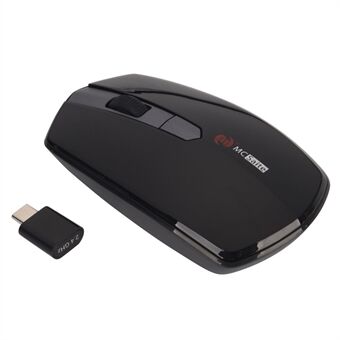 MCSAITE MC-369AG Wireless Type-C Mouse 800 / 1200 / 1600DPI Mini Gaming Mice Office Home Business Style Mouse with USB-C Interface