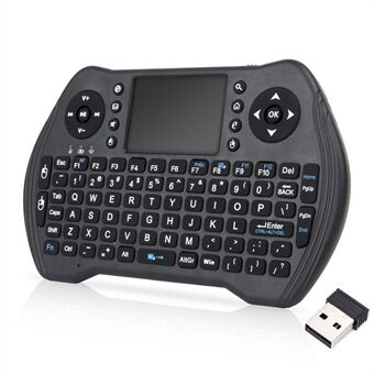 MT10 Backlight Keyboard USB 2.4G Air Mouse Wireless Keyboard with Touchpad for Smart TV, Windows, Notebook