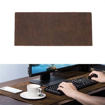 CONTACTS FAMILY 90x45cm Large Genuine Leather Mouse Pad Office Anti-slip Desk Mat Laptop Gaming Mouse Mat Keyboard Pad