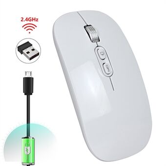 HXSJ M103 USB Wireless Computer Mouse 2.4G Receiver Ultra Slim Adjustable DPI Optical Mouse