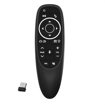 G10S Pro 2.4G Wireless Air Mouse Remote Controller with Backlit and Gyro Sensor for Android TV Box Support Voice Search