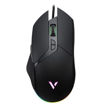 RAPOO VT30 USB Wired Ergonomic Computer Mice Programmable Gaming Mouse with RGB Backlit for Laptops PC