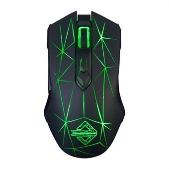 AJAZZ AJ52 Star Version USB Wired Gaming Mouse 2500DPl Optical Mice with RGB Breathing Lights for Gamer Computer