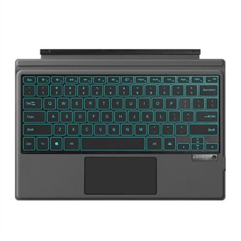For Microsoft Surface Pro 4 / 5 / 6 / 7 Backlit Design Magnetic Rechargeable Bluetooth Wireless Keyboard