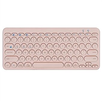 K380 Bluetooth 5.0 Wireless 78 Keys Keyboard Low Noise Computer Laptop Round Keycaps Keyboard