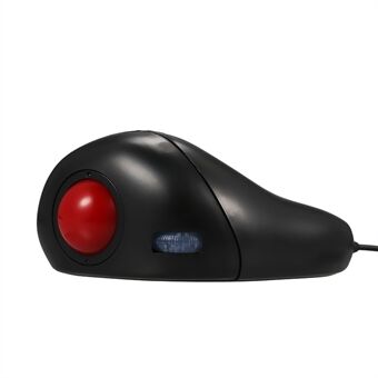 Ergonomic Wired Trackball Mouse 4 Adjustable DPI Levels High Precision Optical Mini Handheld Mouse for Win7/8/ME/XP/NT PC