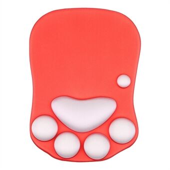 Silicone Mouse Wrist Pad Anti-slip Cute Cat Claw Wrist Support Mouse Pad