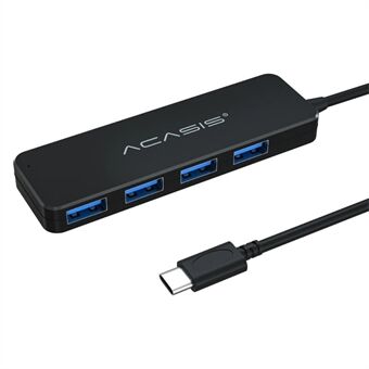 ACASIS AC3-L42 0.2m USB-C to 4 USB3.0 Hub Type-C Splitter Converter Multi-Port Type-C Adapter Cable Support 5Gbps Data Transmiison