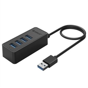 ORICO USB3.0 Desktop 4-Port HUB for Laptop Computer, Cable Length: 30cm (W5P-U3-30) - Black