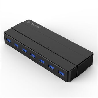 ORICO H7928-U3 7 Ports USB 3.0 Desktop HUB with 12V/2A Power Adapter