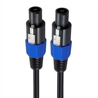 JUNSUNMAY 25FT Speakon Speaker Cable Male to Male Audio Amplifier Cord with Twist Lock