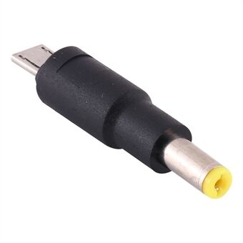 10Pcs DC Power Plug 5.5 x 1.7mm Male to Micro USB Male Adapter