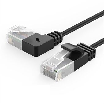 CABLECREATION CL0045 5m Cat6a Network Connection Thin Cord 10Gbps Pure Copper Wire Core RJ45 Ethernet Cable