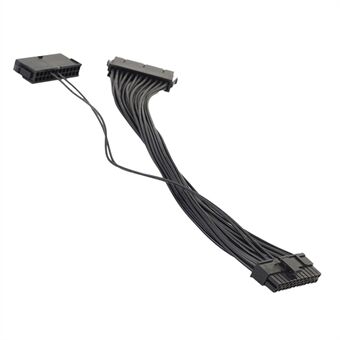 24Pin 30cm Dual Start Power Cord Dual Power Start Cable for Computer Connectors