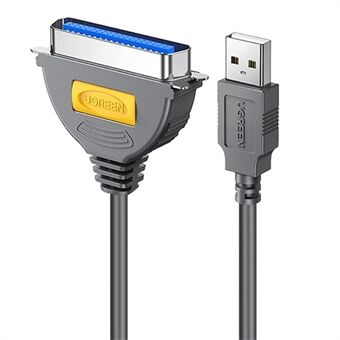 UGREEN 1m USB to DB36 IEEE1284 Converter Plug and Play Centronics Parallel Printer Cable Adapter