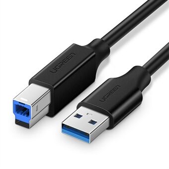 UGREEN 30753 1m USB Printer Cable Fast Speed 5Gbps Transmission USB3.0 Data Cord USB A Male to USB B Male Cable for Printer/Scanner/Mobile Hard Disk Box/Monitor/Fax Machine