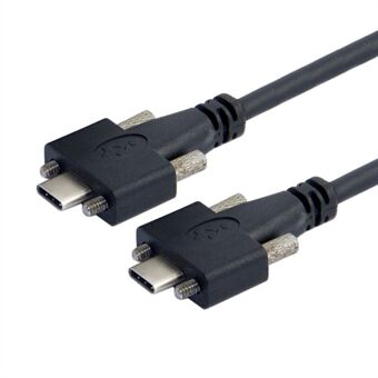 UC-046-2M 2m USB 3.1 Type-C Dual Screw Locking to Locking USB-C 10Gbps Data Cable (M2 Screw)